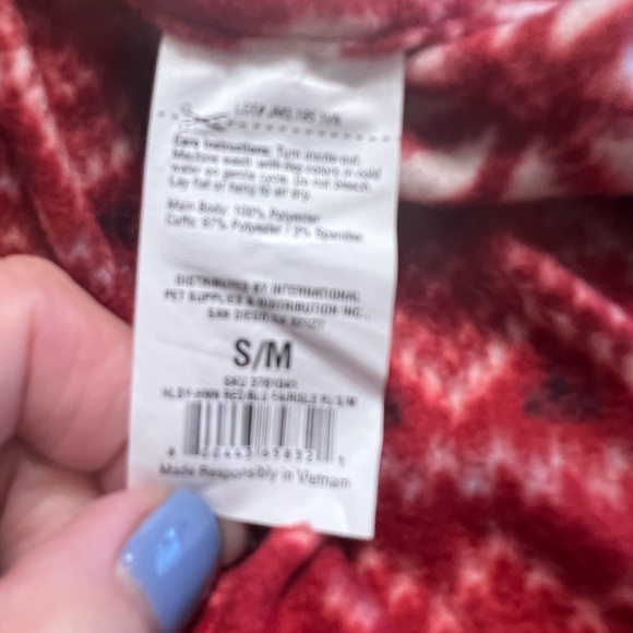 Pajamas Winter One Piece Fleece Snow Print Adult Pajamas❄️❄️ - Picture 5 of 8